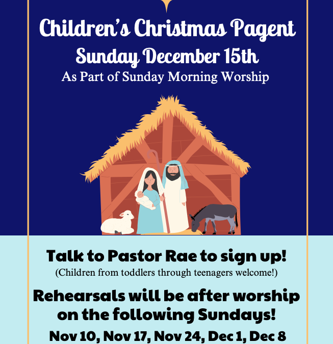 Children’s Christmas Pageant